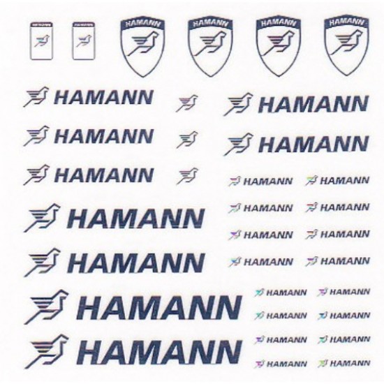 1/24 Hamann Metal Sticker