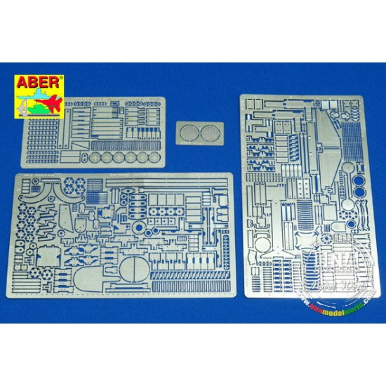 Photoetch for 1/16 German Tiger I, Ausf.E - Early Version for Tamiya kit