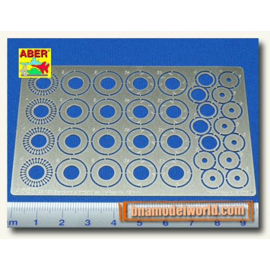 1/24 Standard Slotted Discs Brakes (Diameter: 12mm)