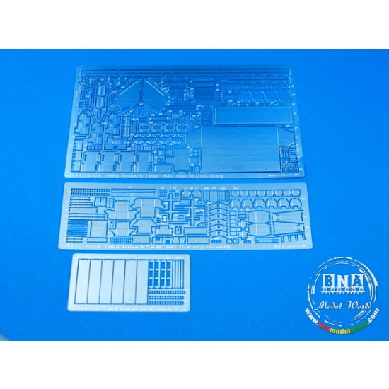 Photoetch for 1/35 British Sherman VC Firefly for Tasca kit