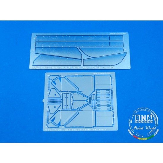 Photo-etched Fenders for 1/35 British Sherman VC Firefly for Tasca kit