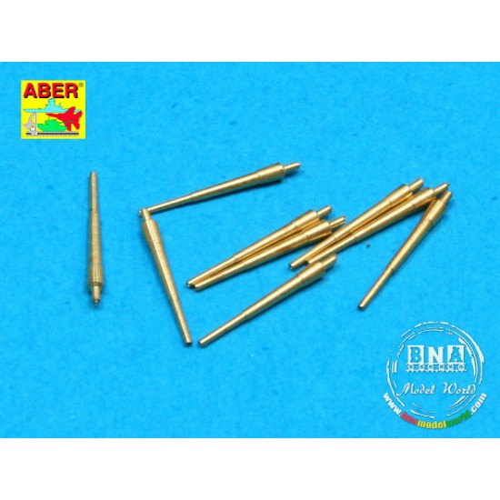 1/700 20.3cm (8in) Mk.9/14 Early Barrels for USN Heavy Cruisers (9pcs)