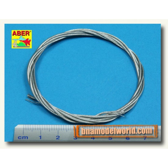 Stainless Steel Towing Cables (Diameter: 1.3mm, Length: 1 meter)