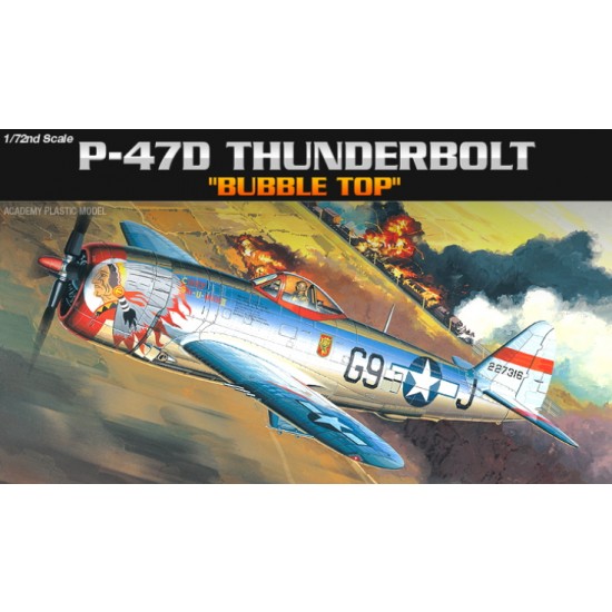 1/72 Republic P-47D Thunderbolt Bubbletop