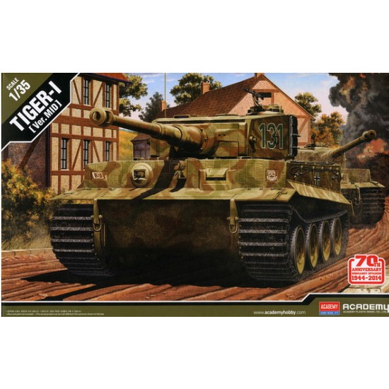 1/35 PzKpfw.VI Tiger I Mid Version 70th Anniversary Normandy Invasion