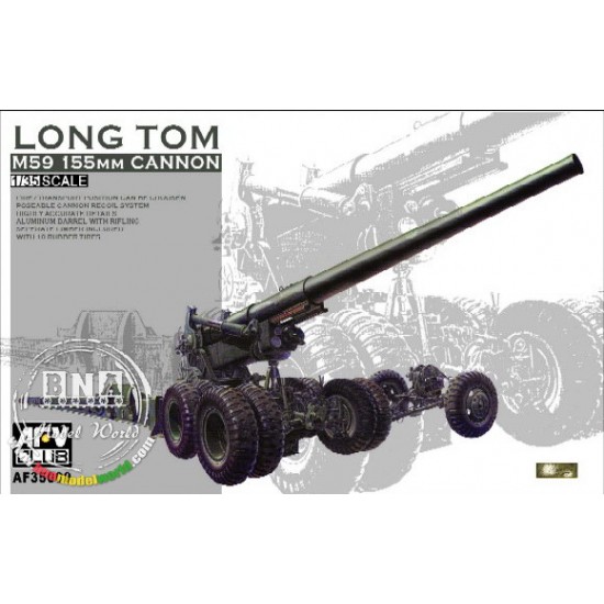 1/35 M59 155mm Cannon (Long Tom)