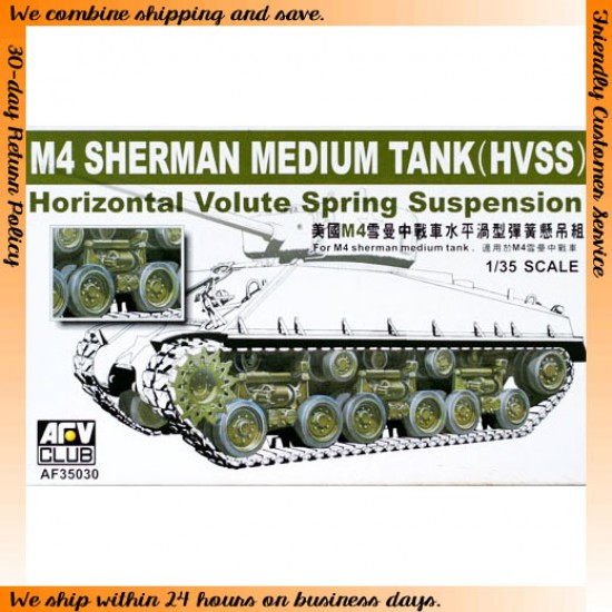 1/35 M4 Sherman HVSS Suspension Vertical Volute Spring Suspension