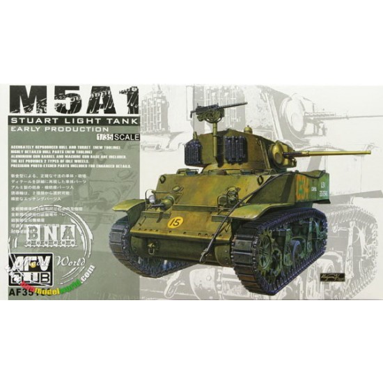 1/35 M5A1 Stuart Light Tank Early Production