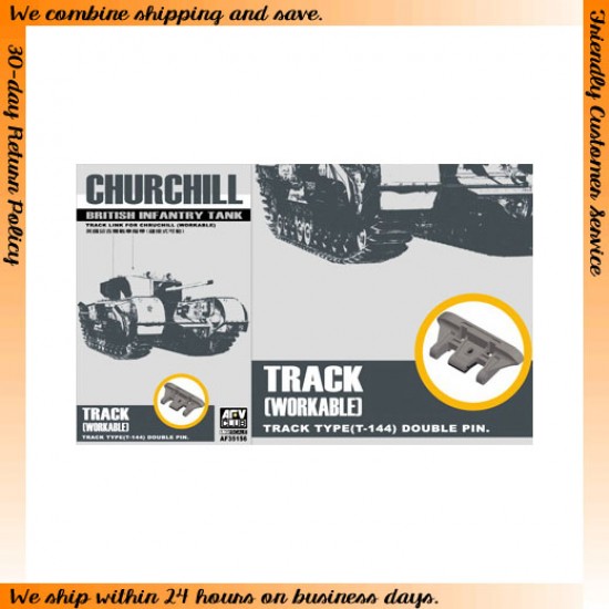 1/35 Workable Track (T-144) for British Churchill Tank