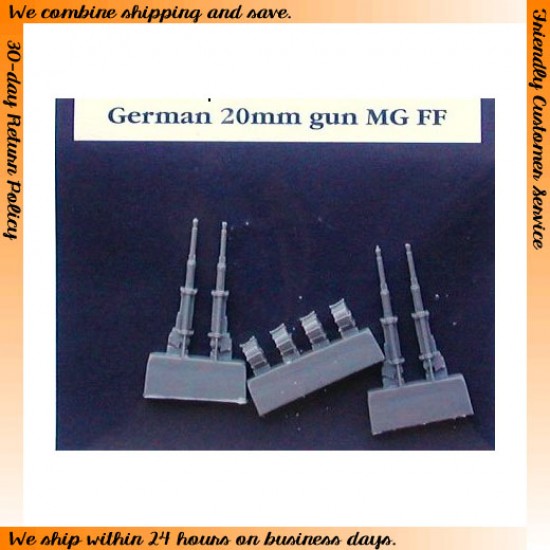 1/48 German 20mm Guns MG FF