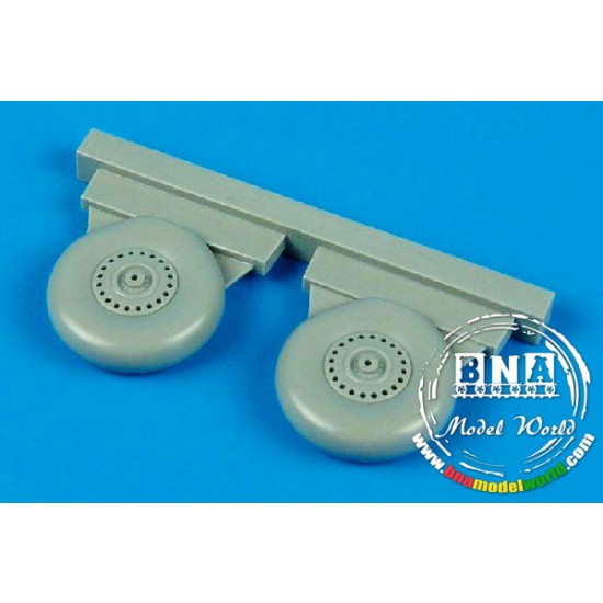 1/72 Vickers Wellington Wheels + Paint Mask for Trumpeter kit