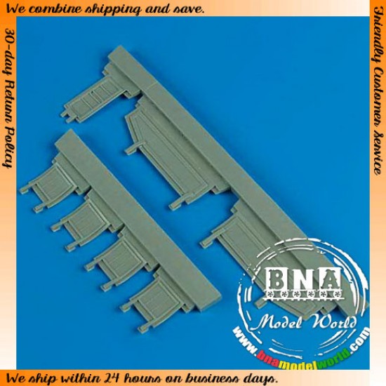 1/48 Fw Ta 154 Undercarriage Covers for Dragon/Revell kit