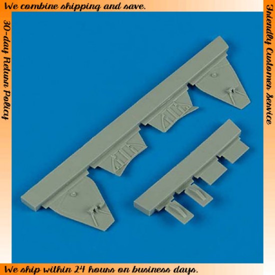 1/48 J2M3 Raiden Undercarriage Covers for Hasegawa kits