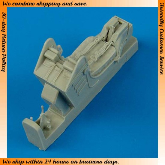 1/48 Douglas A-4 Skyhawk Ejection Seat with safety belts for Hasegawa kits