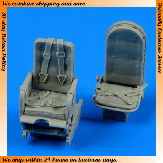 1/48 Junkers Ju 52 Seats with safety belts for Monogram and Revell kits 