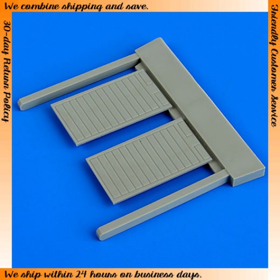 1/72 Sukhoi Su-27 Flanker B Air Intake Louver for Trumpeter kit