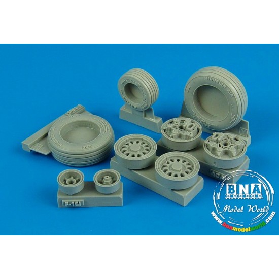 1/32 F-16I Sufa Weighted Wheels for Academy kit