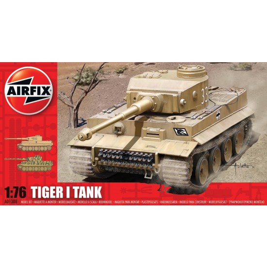 1/76 WWII German Tiger I Tank