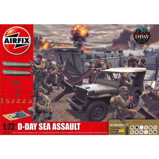 1/72 D-Day The Sea Assault Gift/Starter Set 
