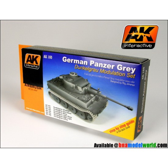 Panzer Grey Modulation Set (6 x 17ml)