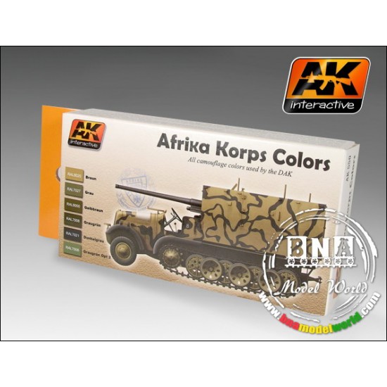 Afrika Korps Colour Set (6 x 17ml)