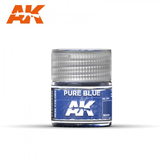 Real Colours Series Acrylic Lacquer Paint - Pure Blue (10ml)