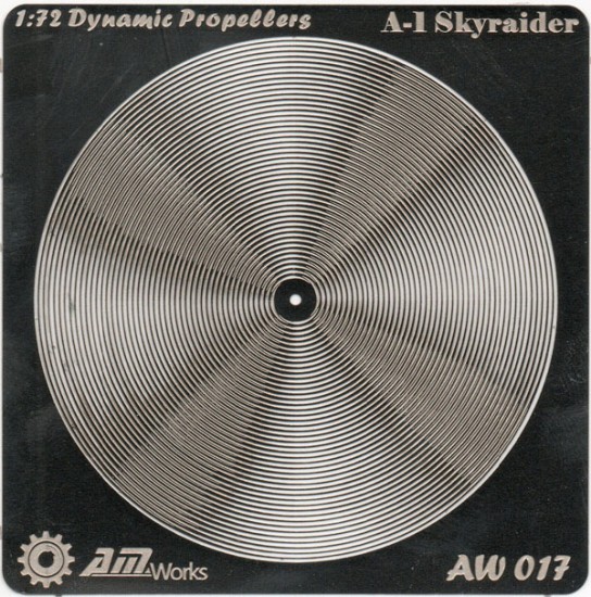 Dynamic Propeller for 1/72 A1 Skyraider