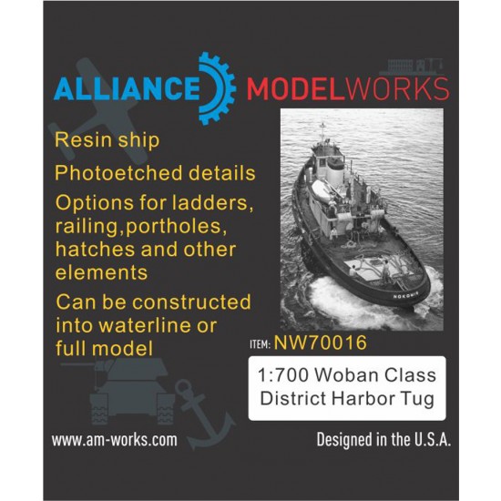 1/700 Woban Class District Harbor Tugboat (Resin kit)