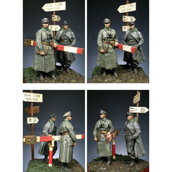 1/35 WWII German Officer Set (2 figures)