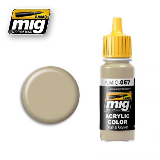 Acrylic Paint - Yellow Grey for Russian Army (17ml)