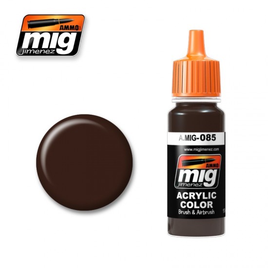 Acrylic Paint - Nato Brown for Modern Vehicles and Camouflage (17ml)