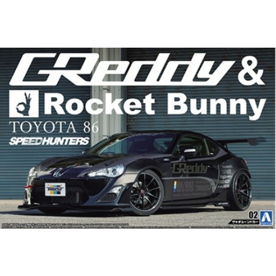 1/24 ZN6 Toyota 86 2012 GReddy and Rocket Bunny Volk Racing Version