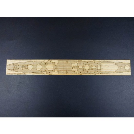 1/700 USS Quincy CA-39 Wooden Deck for Trumpeter kit #05748
