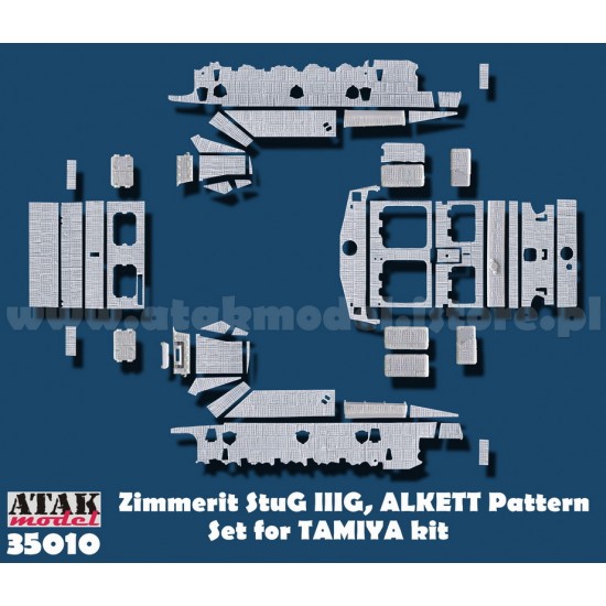 1/35 Zimmerit for SdKfz.142/1 Stug.III Ausf.G (for Tamiya kit)