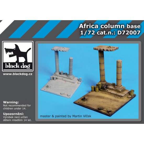 1/72 Africa Column Diorama Base (Dimensions: 100 x 100mm)
