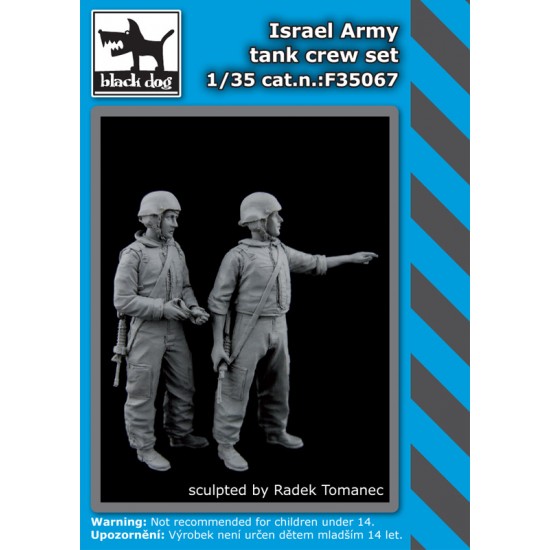1/35 Israeli Army Tank Crew set (2 Figures)