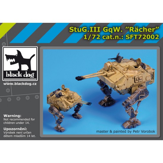 1/72 Stug III Gqw "Racher" - Full Resin kit