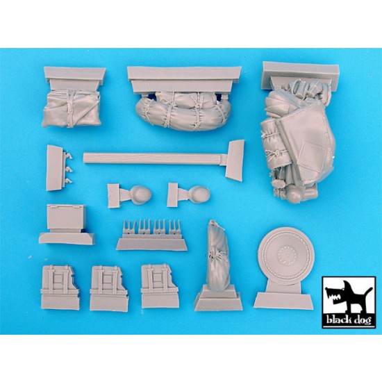 1/35 PzKpfw.38 Ausf.G Accessories Set for Dragon kit