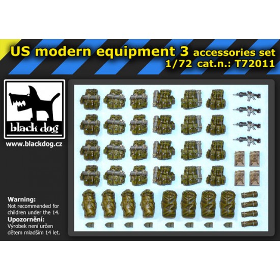 1/72 US Modern Equipment Set Vol.3