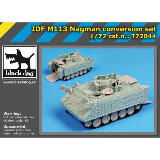 1/72 IDF M113 Nagmas Conversion set for Trumpeter kit
