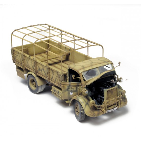 1/35 Bianchi Miles (Italian Truck) Full Resin Kit with Photo-etched parts & Decals
