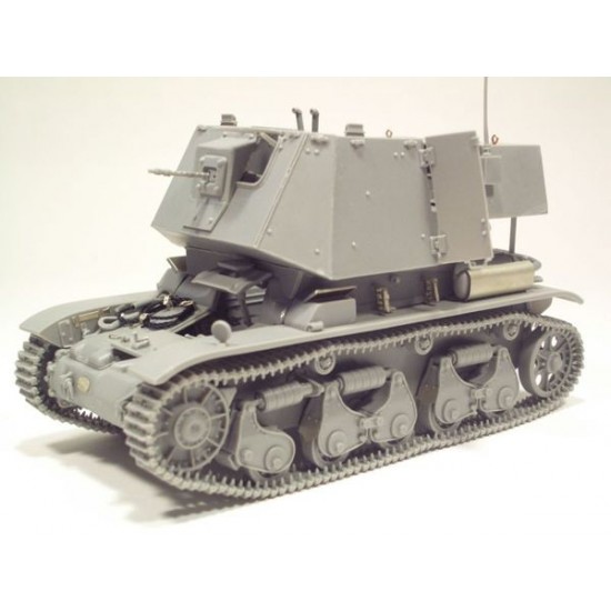 1/35 Befehlsfahrzeug auf PzKpfw 35R(f) Full Resin kit with photo-etched parts & decals