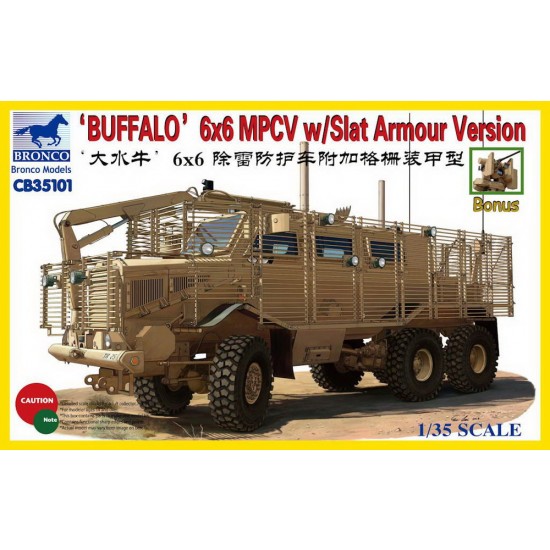 1/35 "Buffalo" 6x6 MPCV with Slat Armour Version