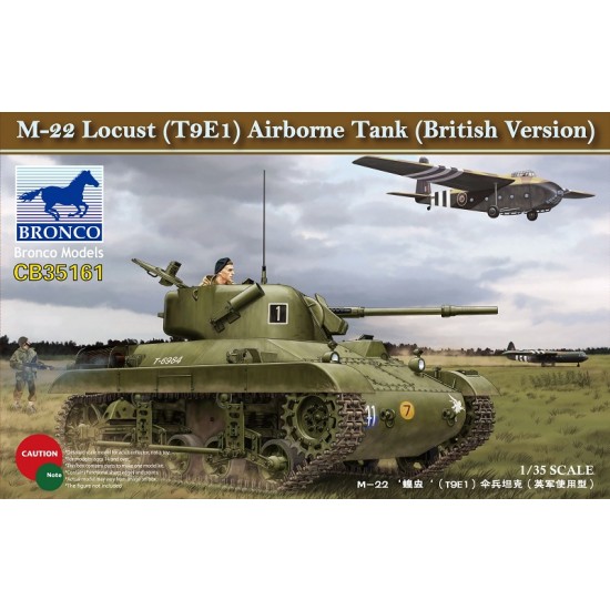 1/35 M22 Locust (T9E1) Airborne Tank (British Version)