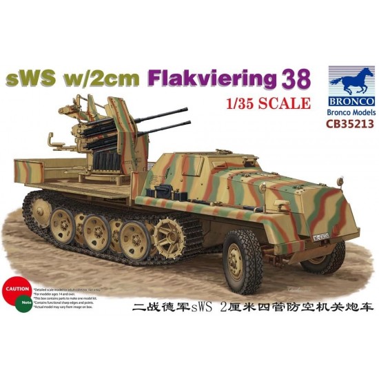 1/35 sWS with 2cm Flakviering 38