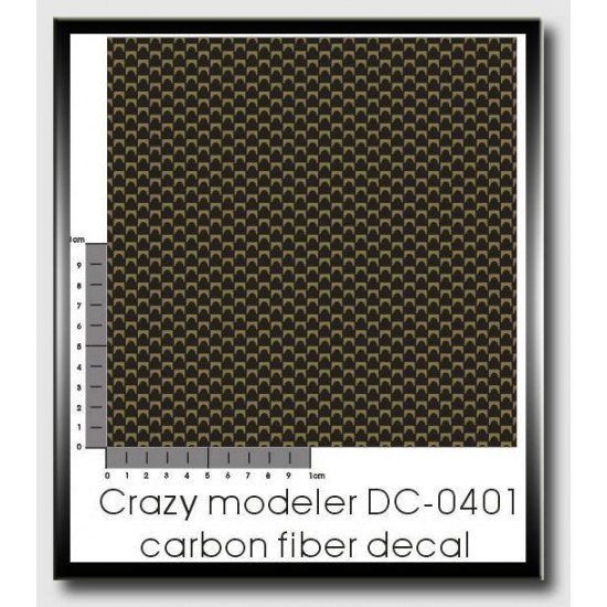 Carbon Fibre Decal Sheet (100%)