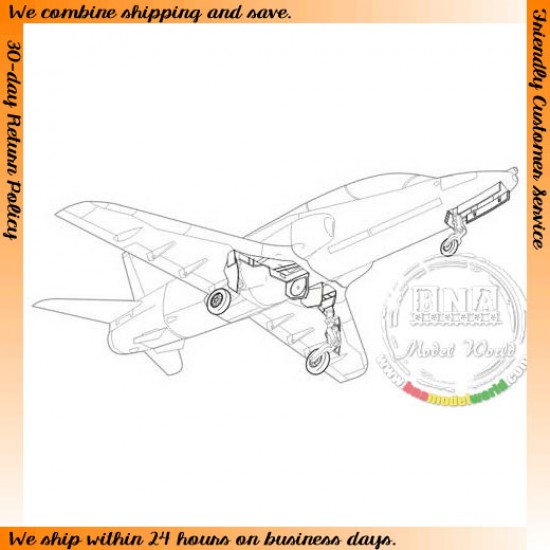 1/48 BAE Hawk Undercarriage Set for Airfix kits