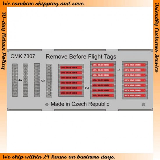 1/72 Remove Before Flight Tags (20pcs) 