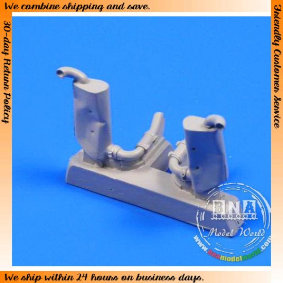 1/35 PzKpfw Exhausts for Tamiya kit