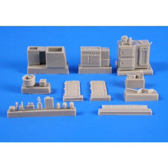 1/72 U-Boot Type IX Galley for Revell #05114 kit